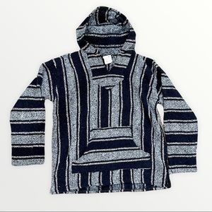 Vintage 80’s or 90’s Poncho Hoodie